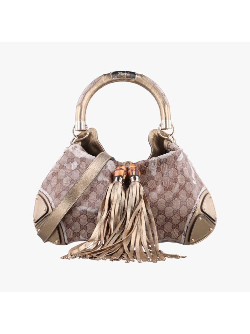 Gucci Indy Brown Shoulder Bag